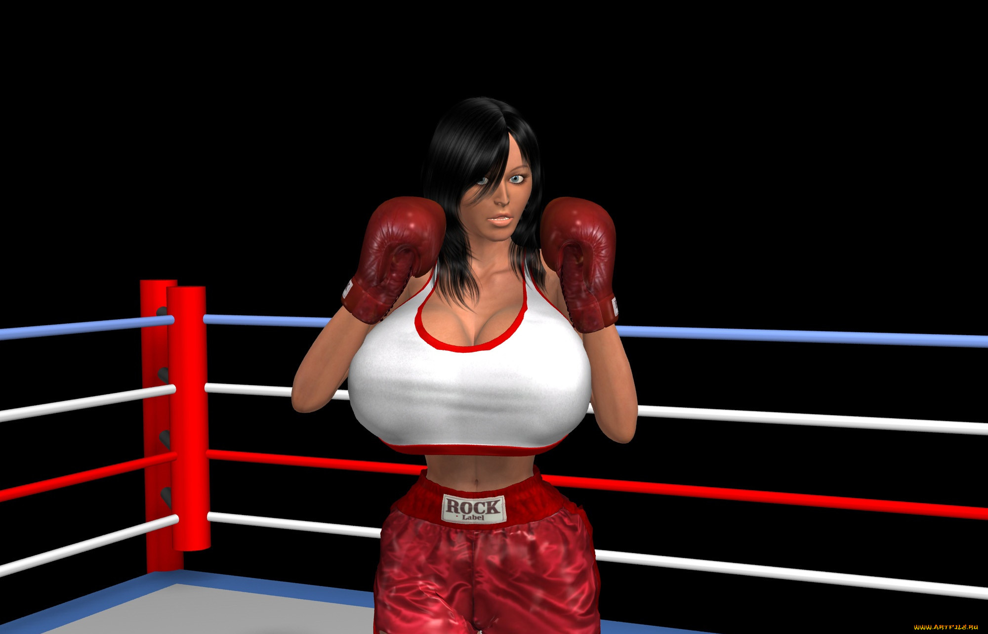 Bad apple topless boxing